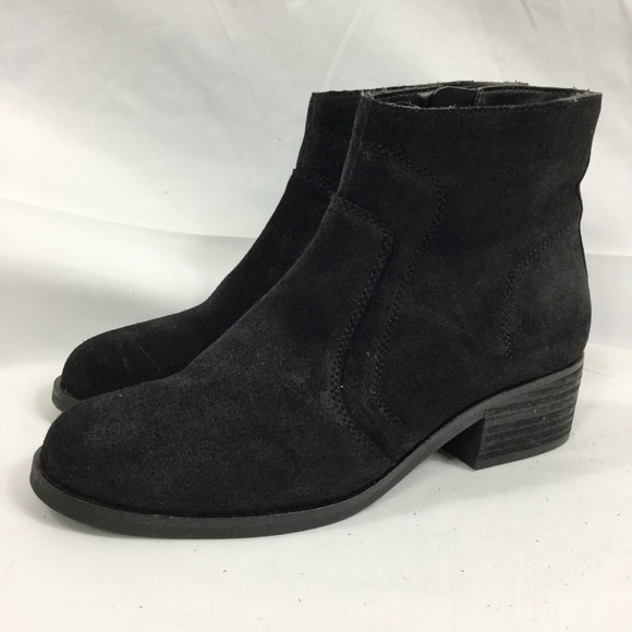Gibson Latimer Nancyna Black Suede Ankle Boots - Picture 1 of 7
